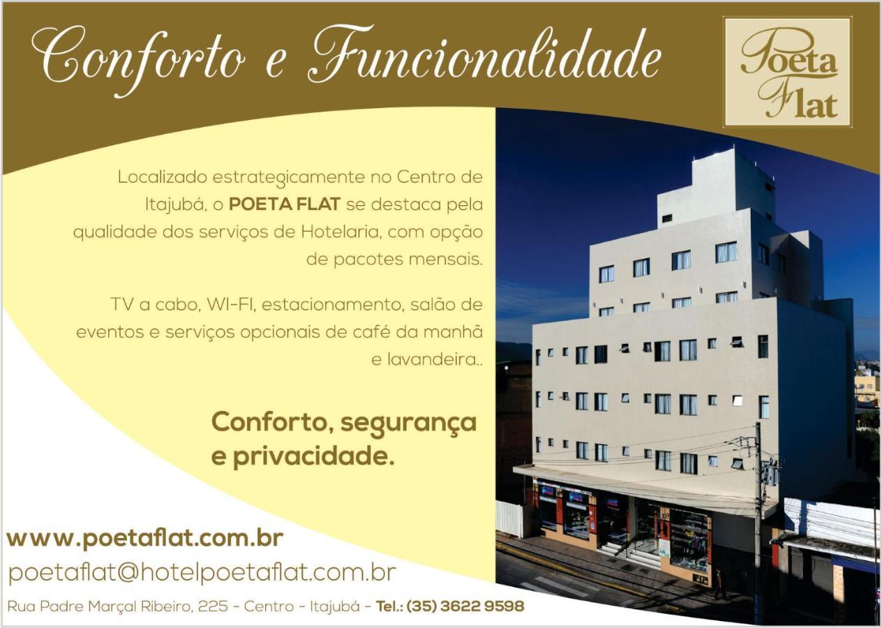 Hotel Poeta Flat Itajubá Exterior foto